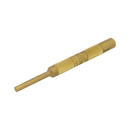 GRAY TOOLS Brass Pin Punch, 3/16 X 4'' CB12